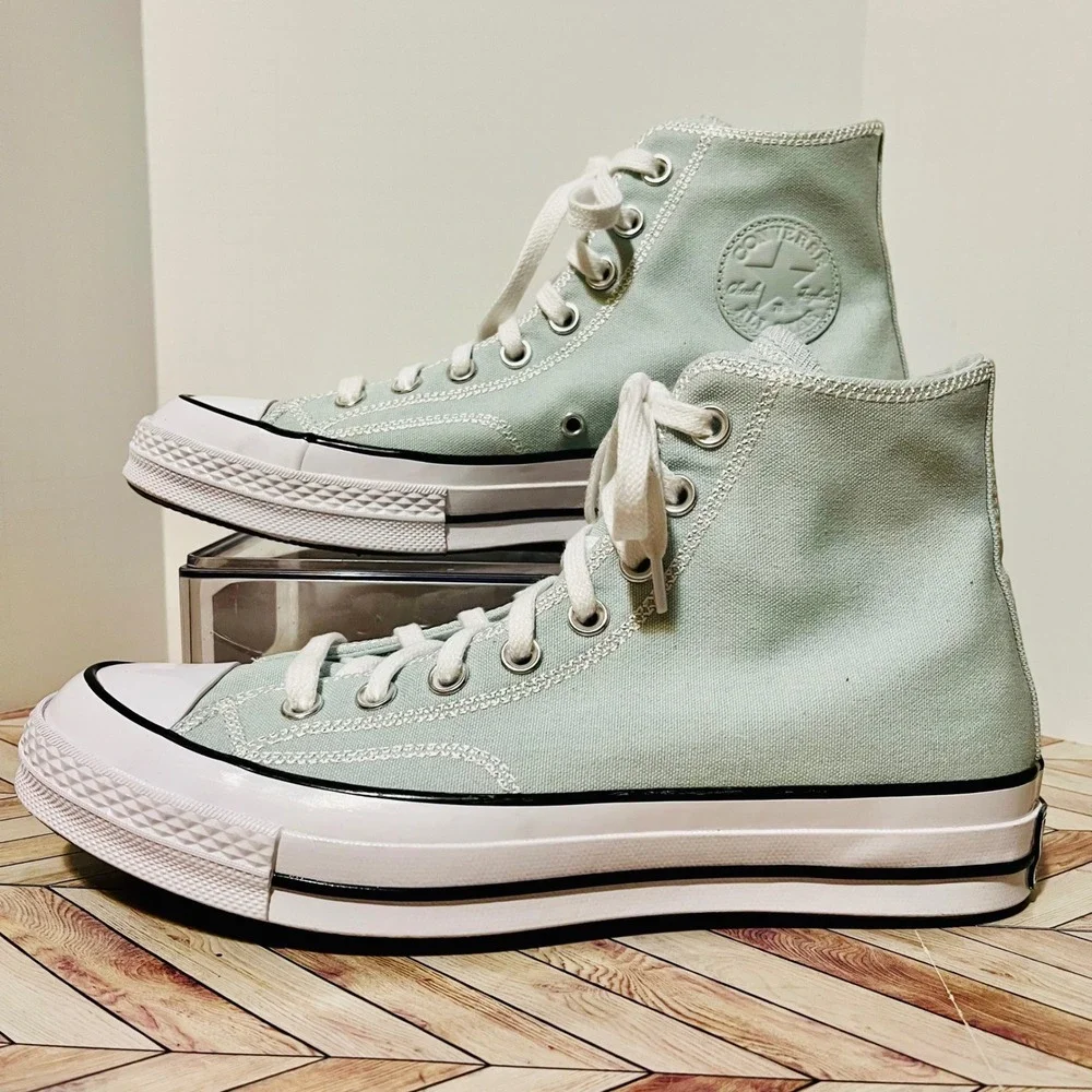 Converse Chuck 70 High Crafted Stitch Men 8 Women 10 You Dew You Green A11740C